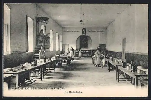 AK Saint-Lieu, Abbaye de N.-D., LeRefectoire