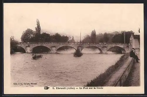 AK Ebreuil /Allier, Le Pont sur la Sioule
