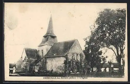 AK Deneuille-les-Mines /Allier, L`Eglise