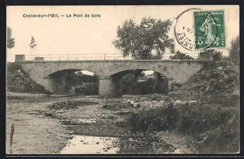 AK Cosne-sur-l`Oeil, Le Pont de bois