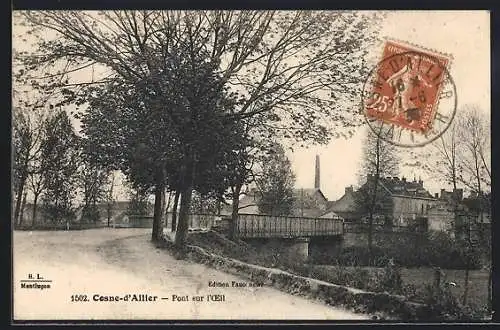 AK Cosne-d`Allier, Pont sur l`Oeil