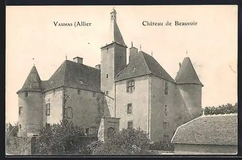 AK Vaumas /Allier, Château de Beauvoir