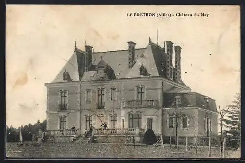 AK Brethon /Allier, Château du May