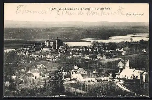 AK Billy près St-Germain-des-Fossés, Vue générale