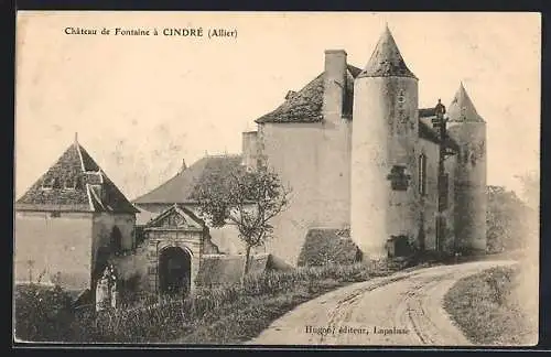 AK Cindré /Allier, Château de Fontaine