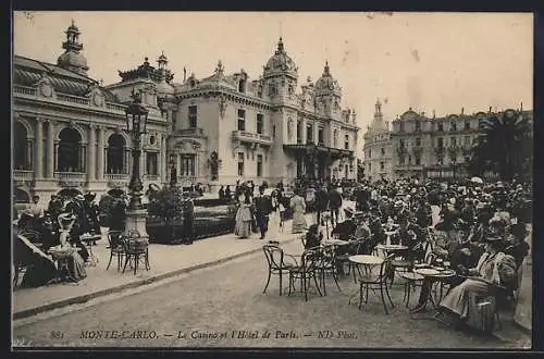 AK Monte-Carlo, Le Casino et l`Hotel de Paris