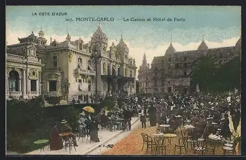 AK Monte-Carlo, Le Casino et Hotel de Paris