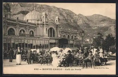 AK Monte-Carlo, Café de Paris