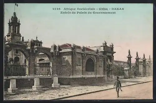 AK Dakar, Entrée du Palais du Gouvernement