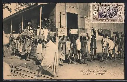 AK Sénégal, Le portage