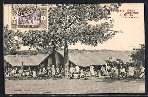 AK Sénégal, Un Marché dans l`intérieur