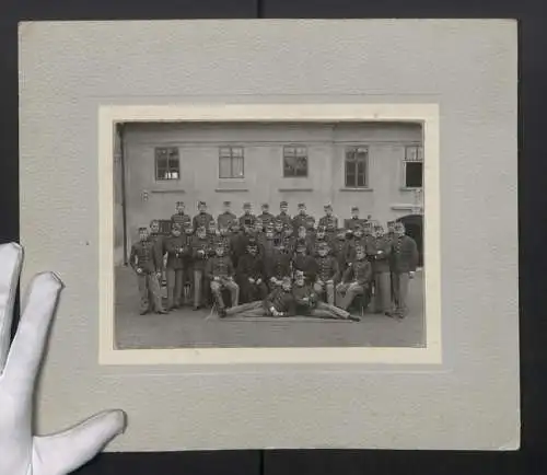 Fotografie unbekannter Fotograf, Kralovo Pole / Königsfeld, II. Lehrgang der K.u.K. Infanterie Kadettenschule 1907