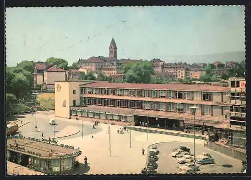 AK Kassel, Blick auf den Hauptbahnhof