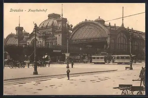 AK Dresden, Hauptbahnhof