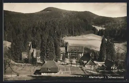 AK Lierbach, Kurhaus Allerheiligen Kloster mit Waldblick