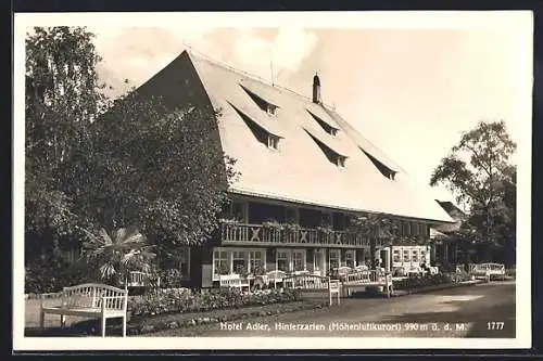 AK Hinterzarten, Blick zum Hotel Adler