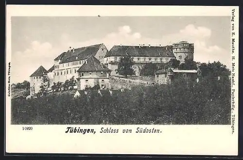 AK Tübingen, Schloss von Südosten