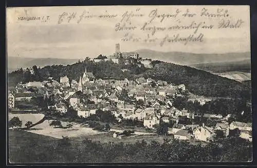 AK Königstein / Taunus, Generale der Stadt