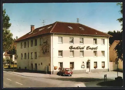 AK Bad Dürrheim / Schwarzwald, Gasthof-Pension Engel