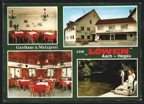 AK Aach /Hegau, Gasthaus und Metzgerei zum Löwen