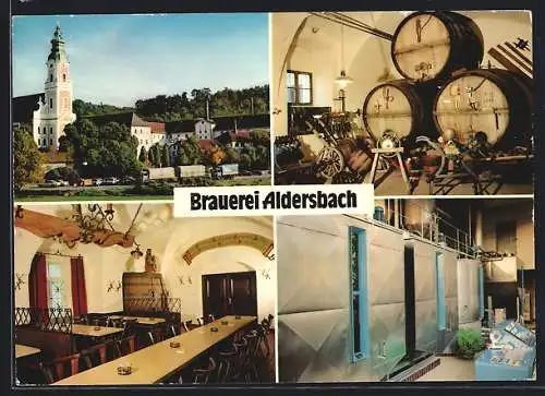 AK Aldersbach, Gasthof und Brauerei Aldersbach