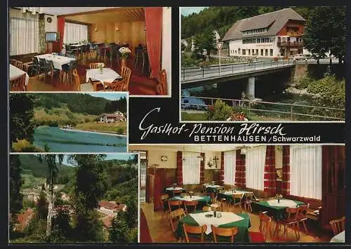 AK Bettenhausen /Schwarzwald, Gasthof und Pension Hirsch