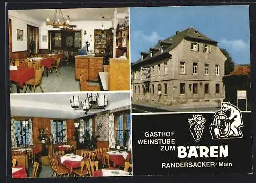 AK Randersacker /Main, Gasthof zum Bären