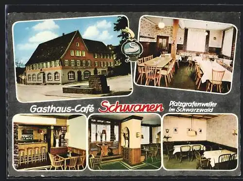 AK Pfalzgrafenweiler im Schwarzwald, Gasthaus Schwanen