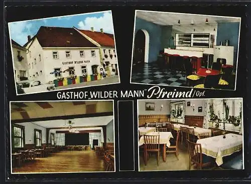 AK Pfreimd /Opf., Gasthof Wilder Mann