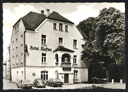 AK Schwandorf / Bayern, Hotel Kloster, Bahnhofstrasse 7