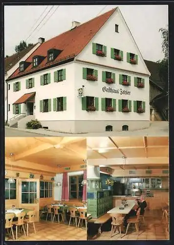 AK Röfingen, Gasthaus Zahler, Augsburger Str. 69