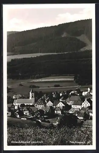 AK Lenzkirch, Ortsansicht aus der Vogelschau