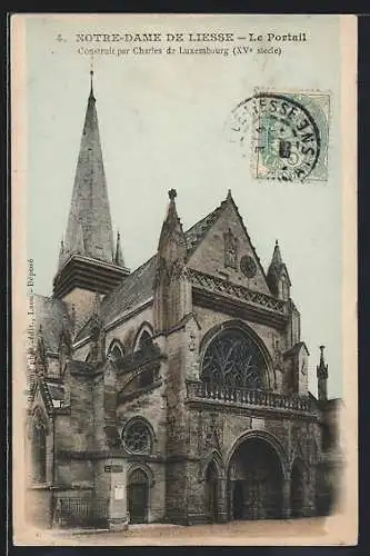 AK Liesse, Église de Notre-Dame, le Portail