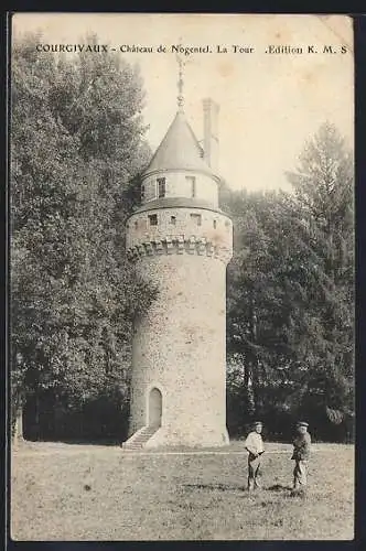 AK Courgivaux, Château de Nogentel, La Tour