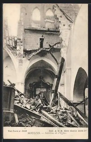 AK Moulins, Intérieur de l`Eglise