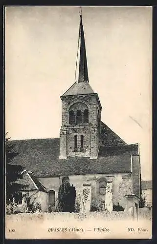 AK Brasles /Aisne, L`Eglise