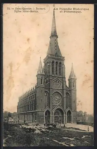 AK Rocourt, Eglise Saint-Martin