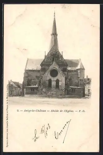 AK Anizy-le-Chateau, Abside de l`Eglise