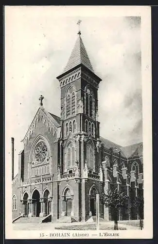 AK Bohain /Aisne, L`Église