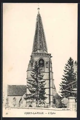 AK Coucy-la-Ville, l`Église