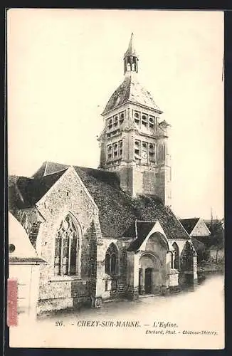 AK Chezy-sur-Marne, L`Eglise