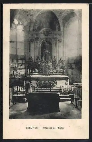 AK Serches, Intérieur de l`Église