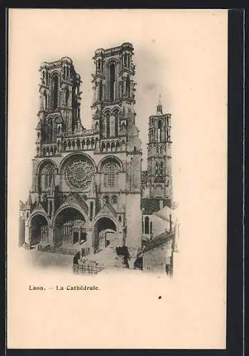 AK Laon, La Cathédrale