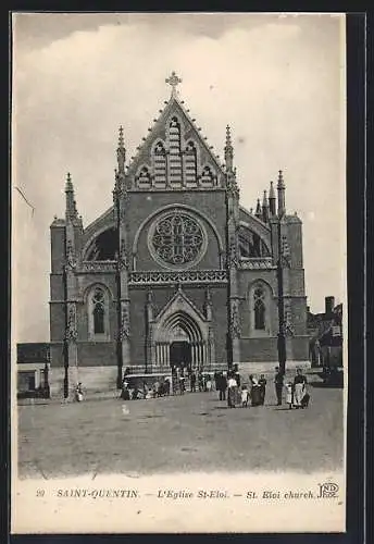 AK Saint-Quentin, L`Eglise St-Eloi