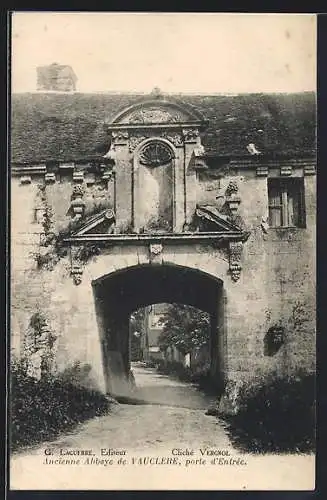 AK Vauclere, Ancienne Abbaye, porte d`Entrée