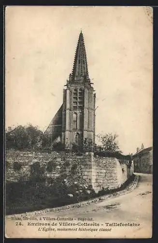 AK Taillefontaine /Villers-Cotterets, L`Eglise