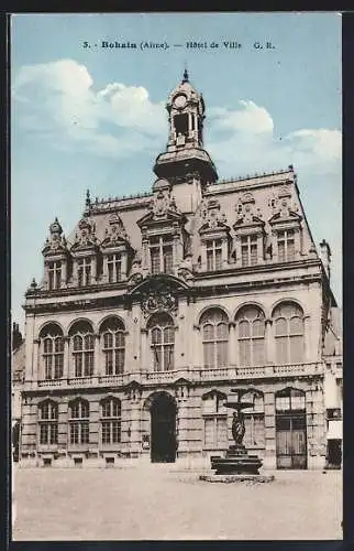 AK Bohain /Aisne, Hotel de Ville