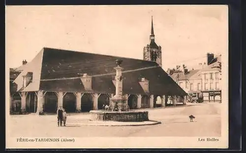 AK Fere-en-Tardenois, Les Halles