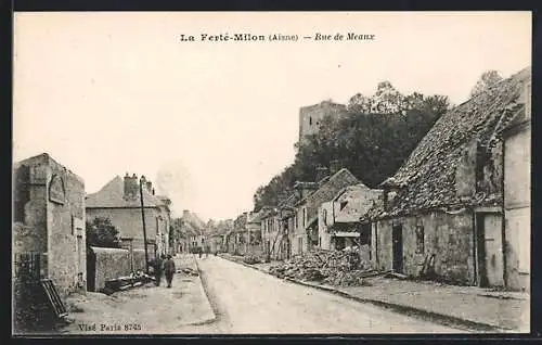 AK La Ferte-Milon, Rue de Meaux