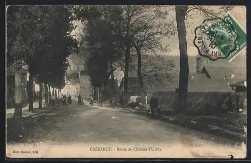 AK Crezancy, Route de Chateau-Thierry